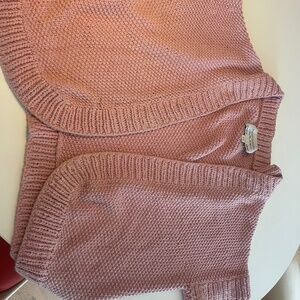 I Love Mr. Mittens cotton cardigan